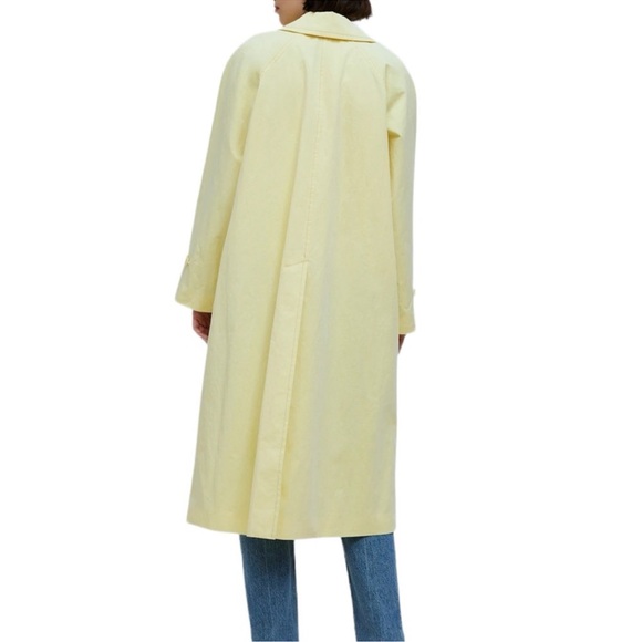 Madewell Classic Belted Trench Coat In Candlelight Yellow - Picture 7 of 9